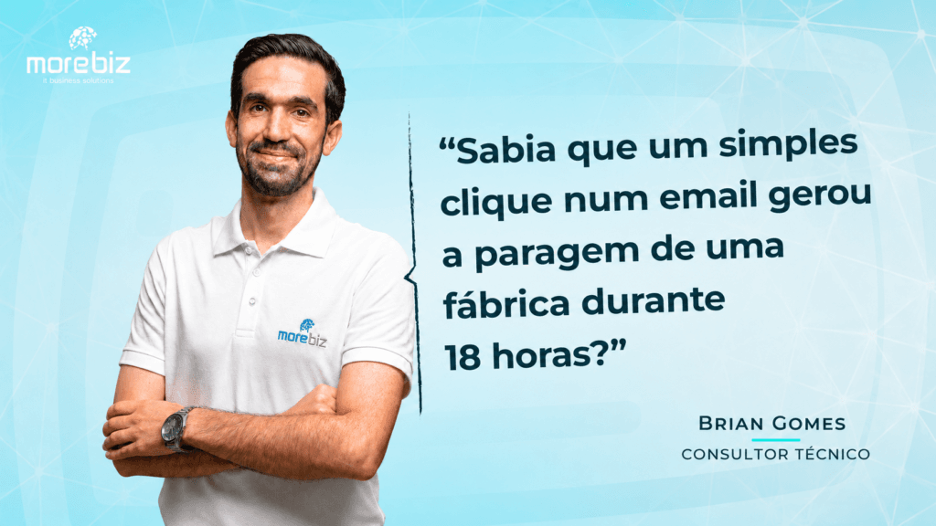 Impacto de um ciberataque numa PME industrial — 18 horas de paragem de produção