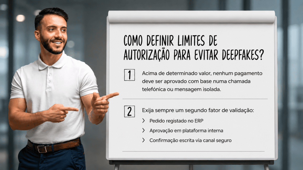 Como definir limites de autorização para evitar Deepfakes? 
