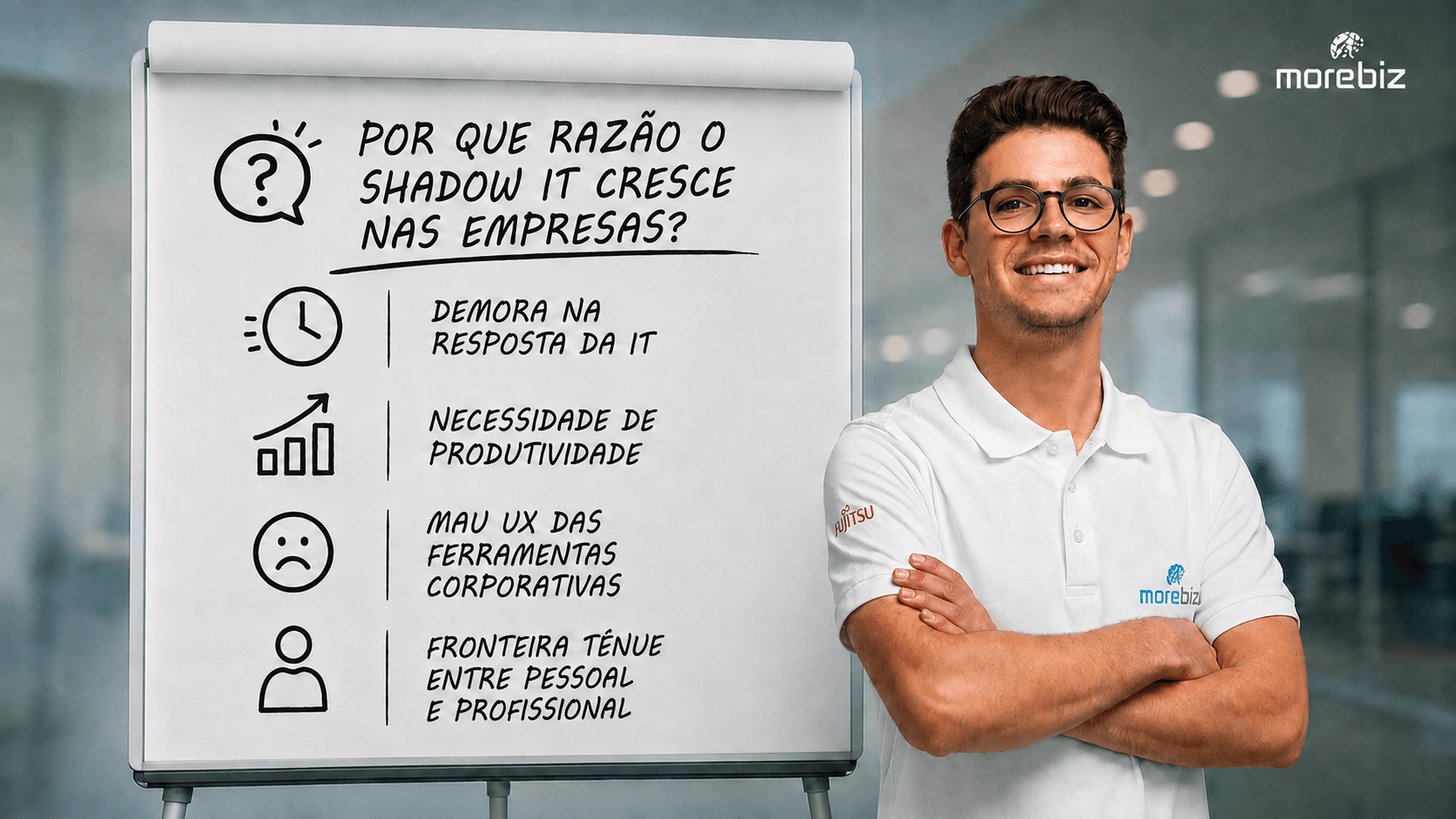 Por que razão o shadow IT cresce nas empresas?